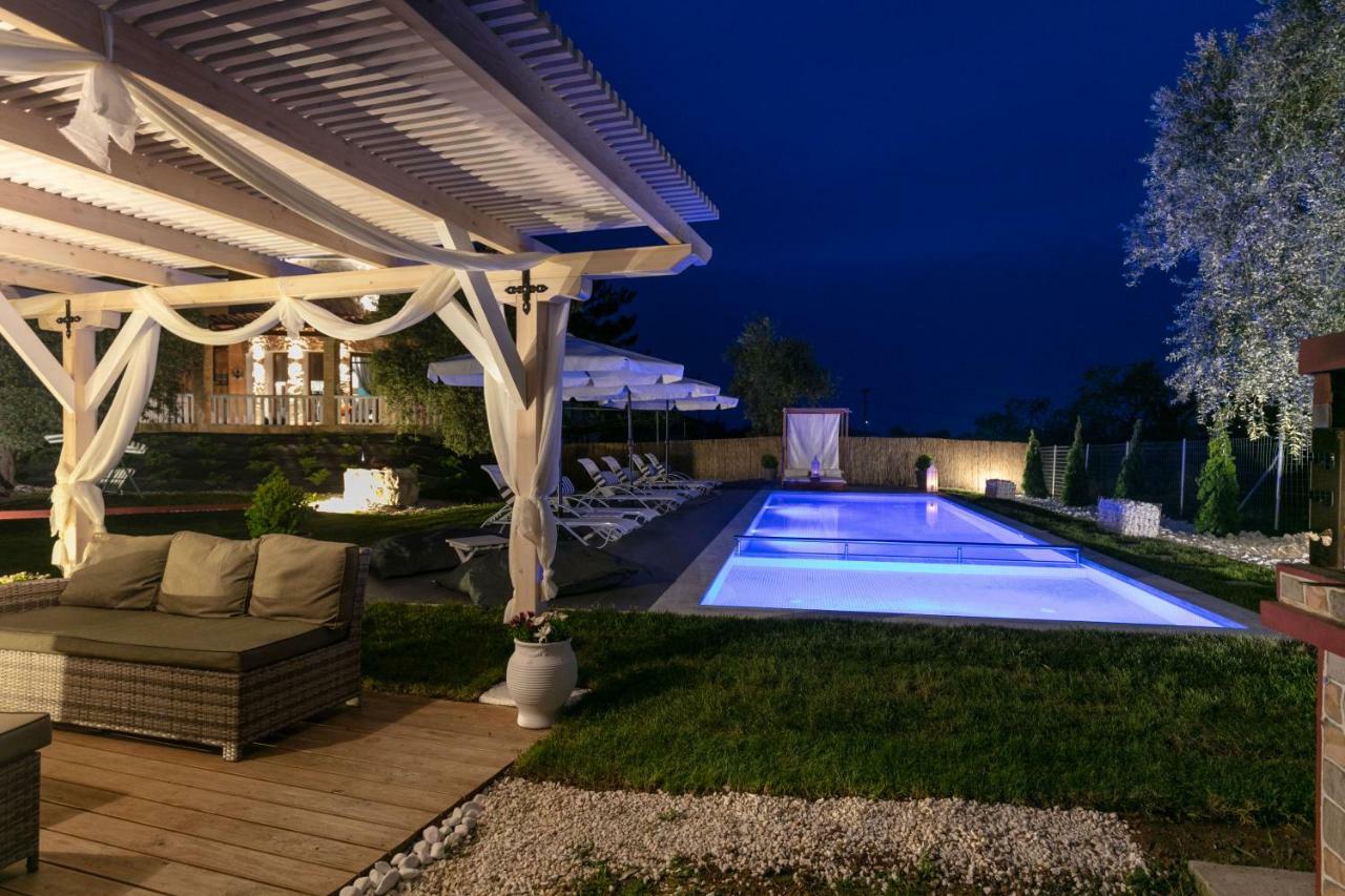 Fokas Luxury Villa Prínos Eksteriør billede