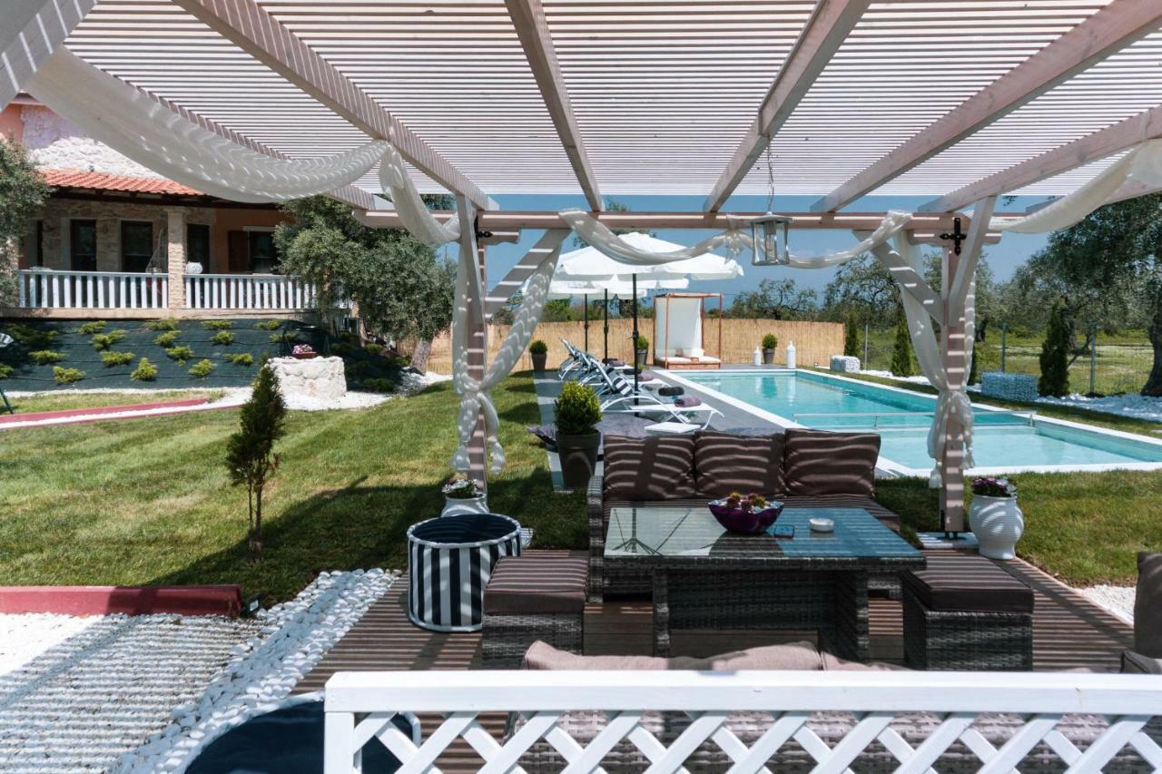 Fokas Luxury Villa Prínos Eksteriør billede